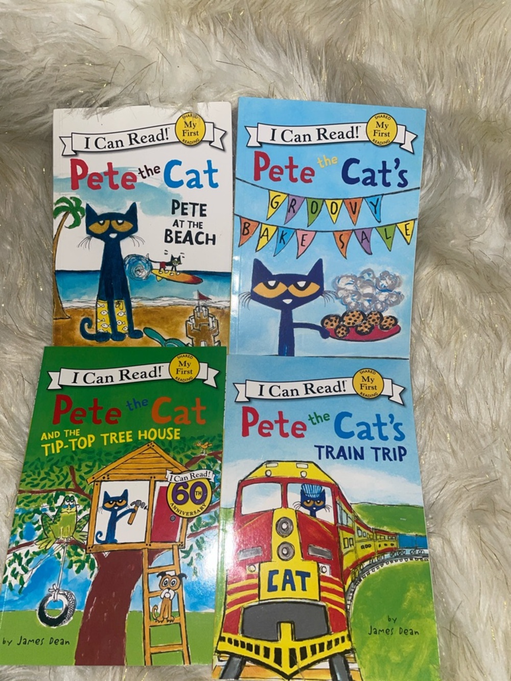 Pete the Cat Book Set - Blue Covers